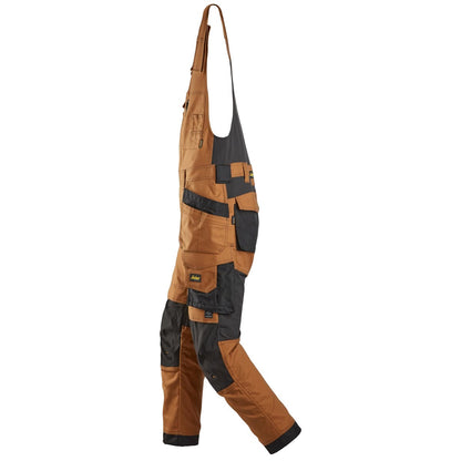 Salopette toile extensible poches fourre-tout