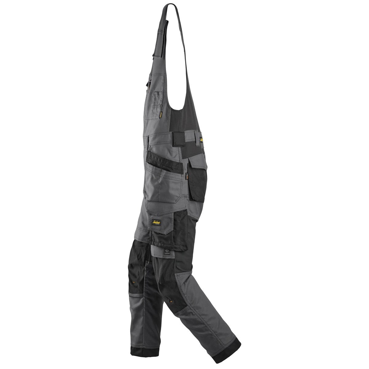 Salopette toile extensible poches fourre-tout
