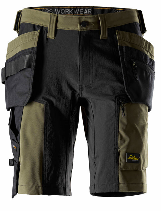 6118 - Short de travail extensible avec poches holster