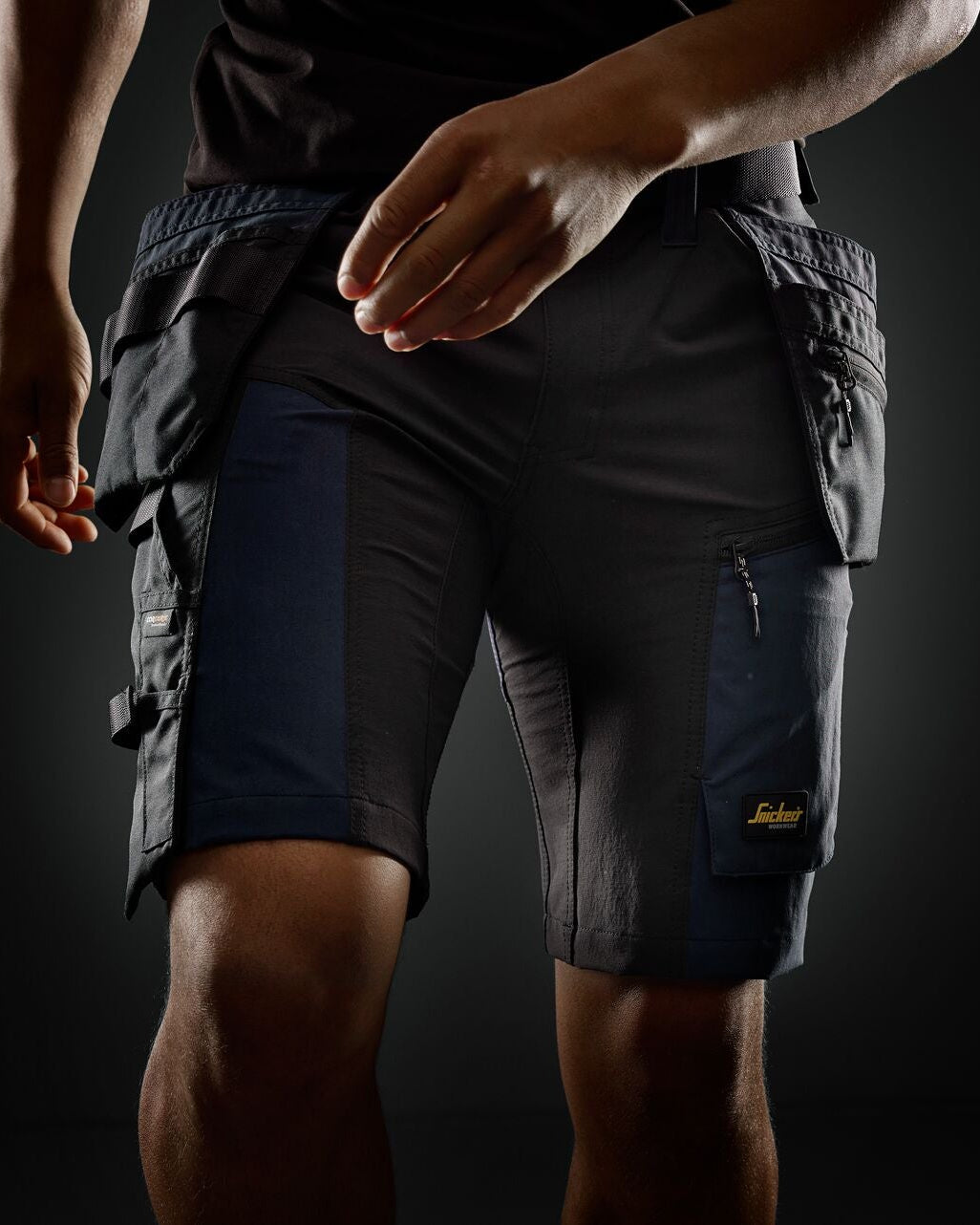 6118 - Short de travail extensible avec poches holster