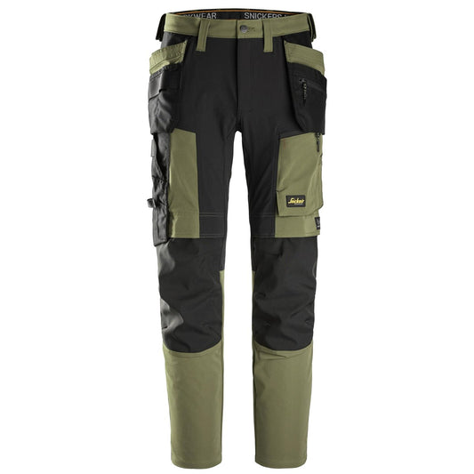 Pantalon en tissu extensible avec poches holster