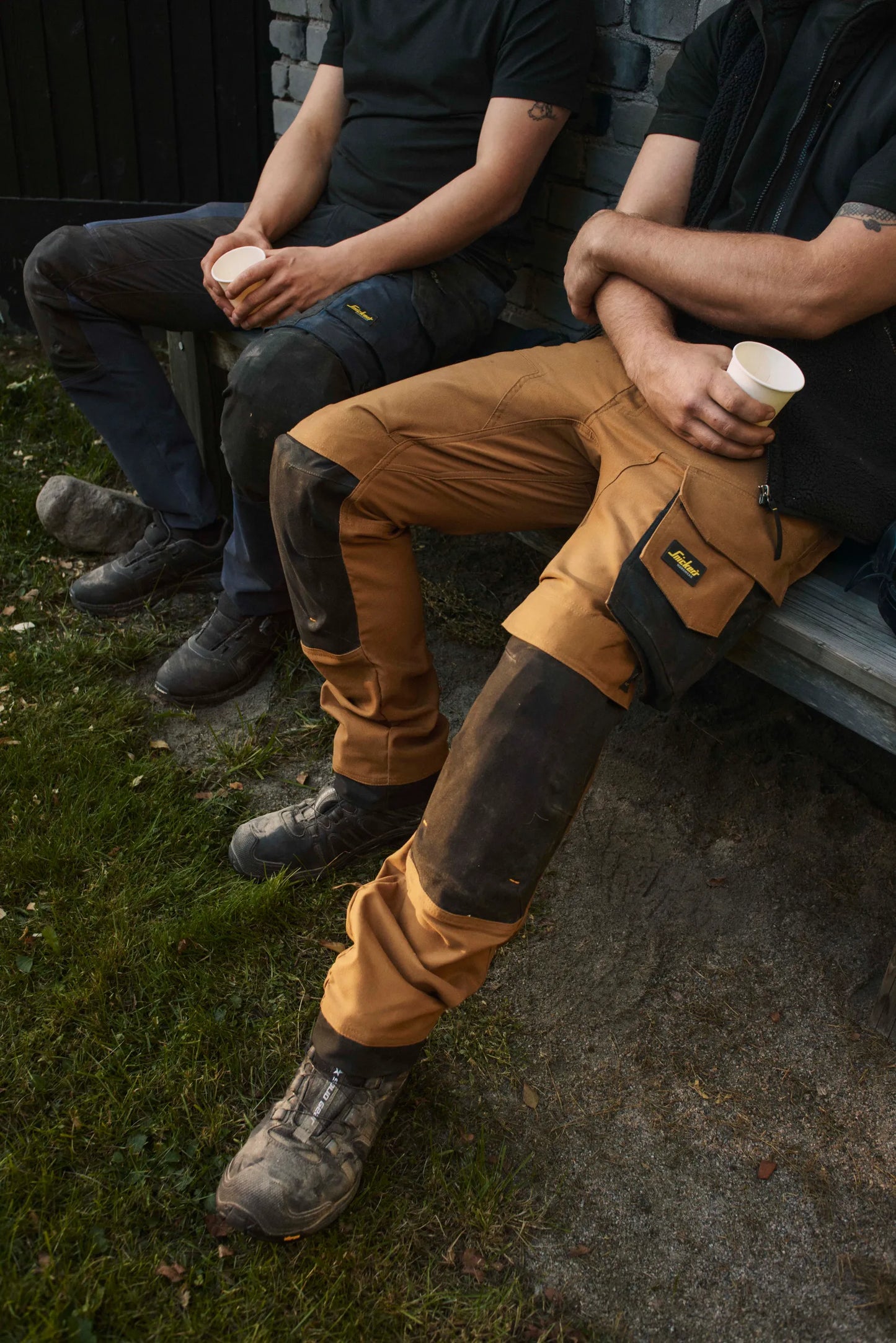 6344 - AllroundWork, Pantalon en tissu Canvas extensible