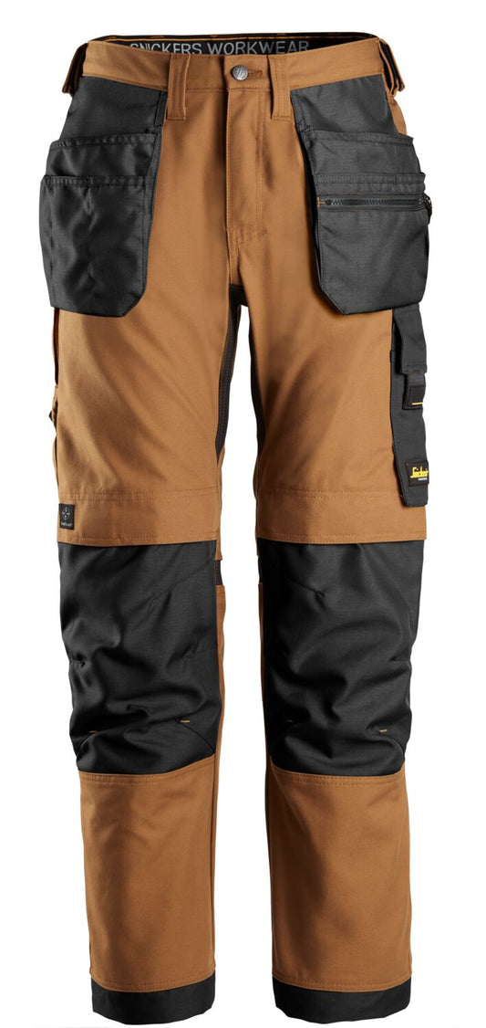 6224 - AllroundWork, Pantalon de travail en tissu extensible, Canvas+