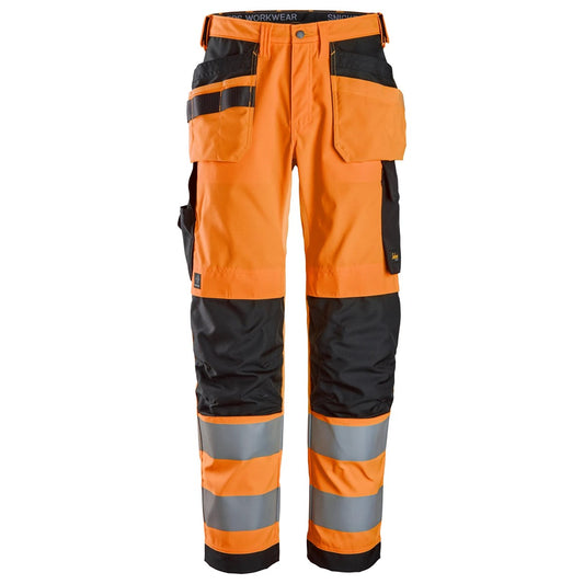 Pantalon haute visibilité poches fourre-tout, Classe 2