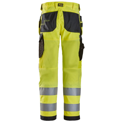 Pantalon haute visibilité poches fourre-tout, Classe 2