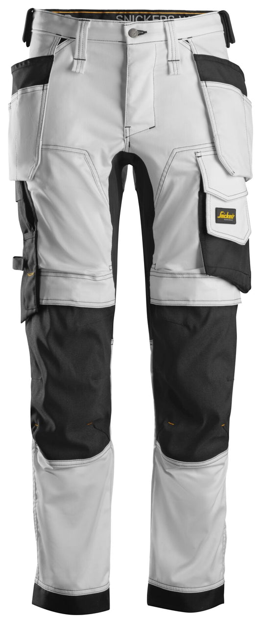 6241 - AllroundWork, Pantalon en tissu extensible avec poches holster