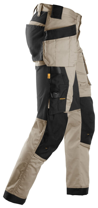 6241 - AllroundWork, Pantalon en tissu extensible avec poches holster