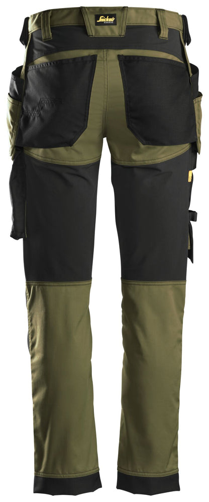 6241 - AllroundWork, Pantalon en tissu extensible avec poches holster