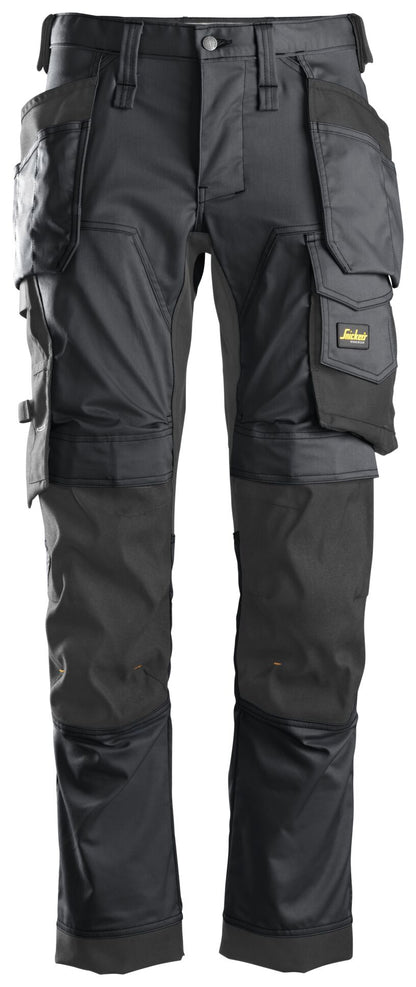 6241 - AllroundWork, Pantalon en tissu extensible avec poches holster