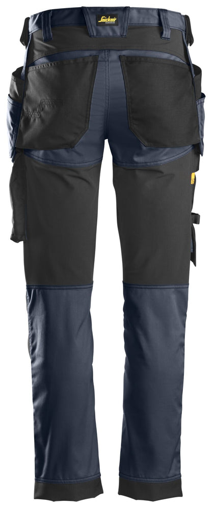 6241 - AllroundWork, Pantalon en tissu extensible avec poches holster
