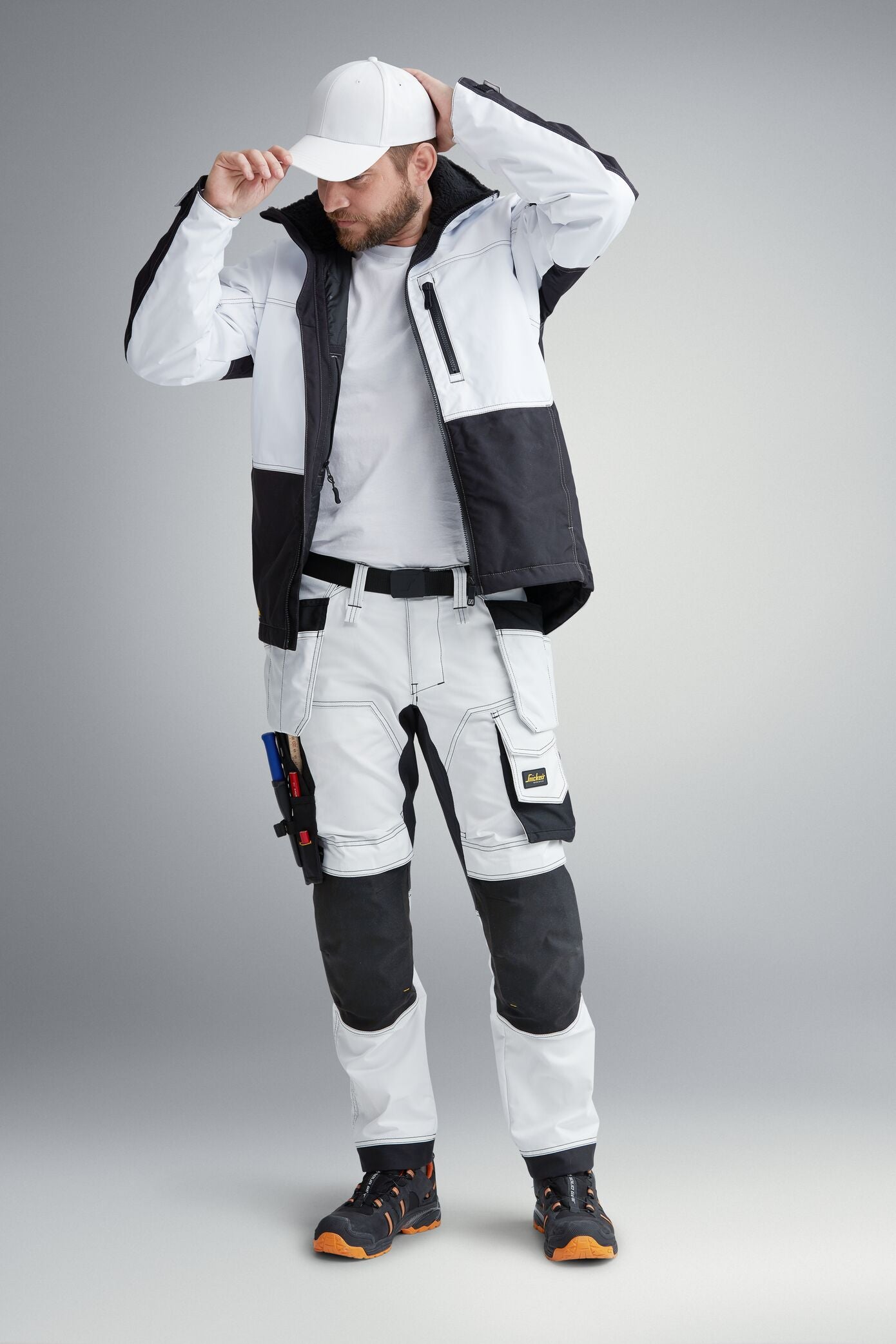 6241 - AllroundWork, Pantalon en tissu extensible avec poches holster
