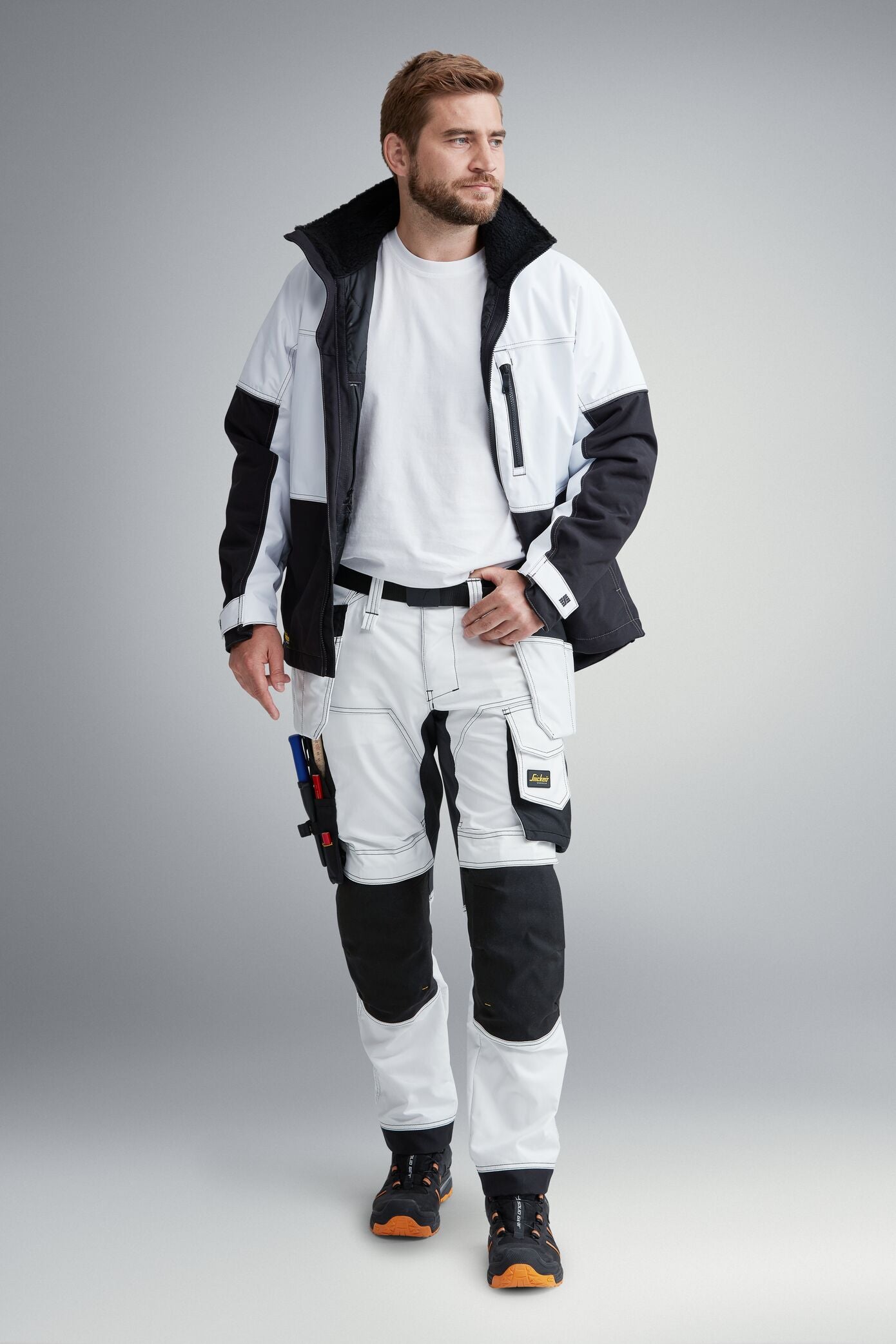 6241 - AllroundWork, Pantalon en tissu extensible avec poches holster