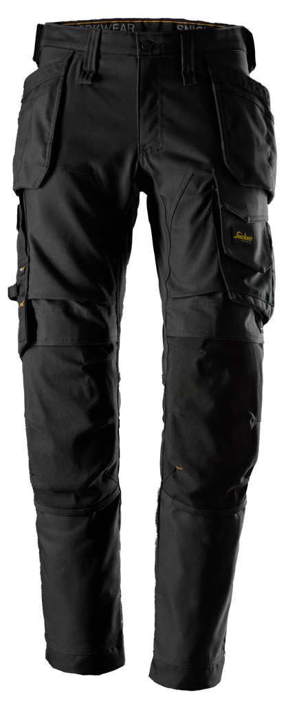 6244 - Pantalon de travail extensible en toile avec poches holster