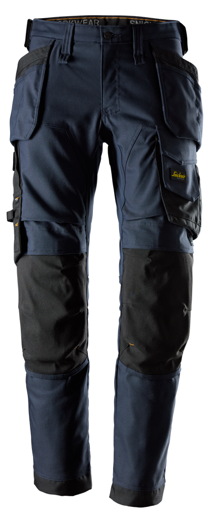 6244 - Pantalon de travail extensible en toile avec poches holster