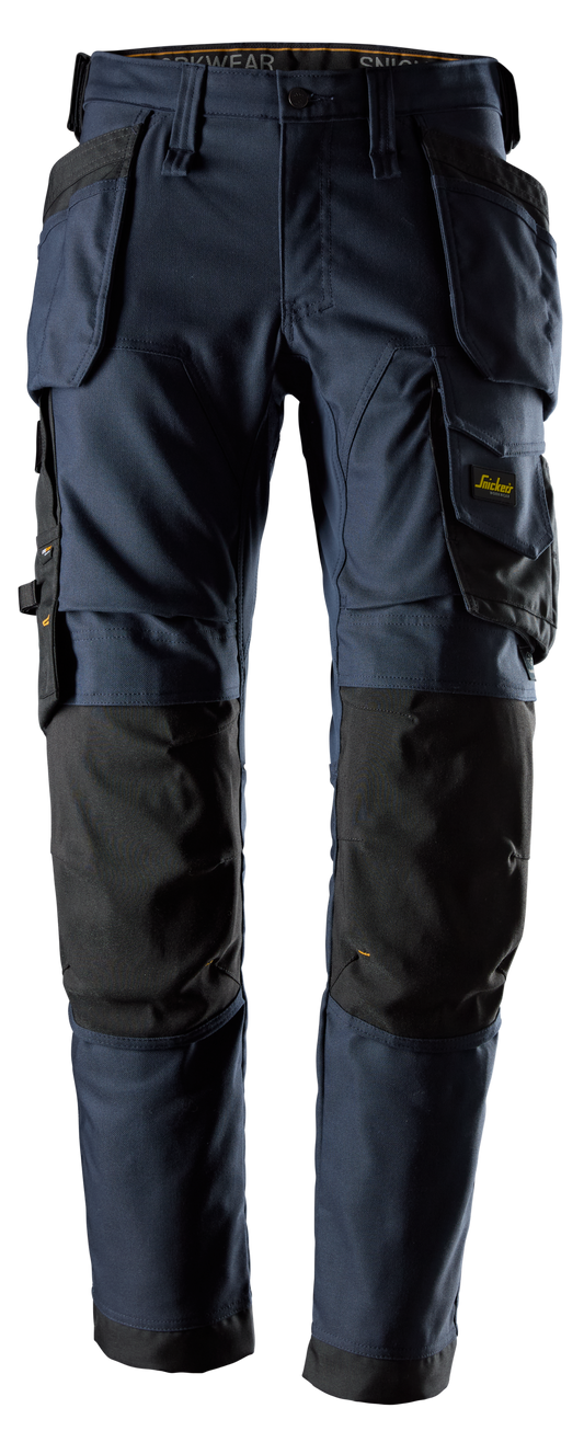 6244 - Pantalon de travail extensible en toile avec poches holster