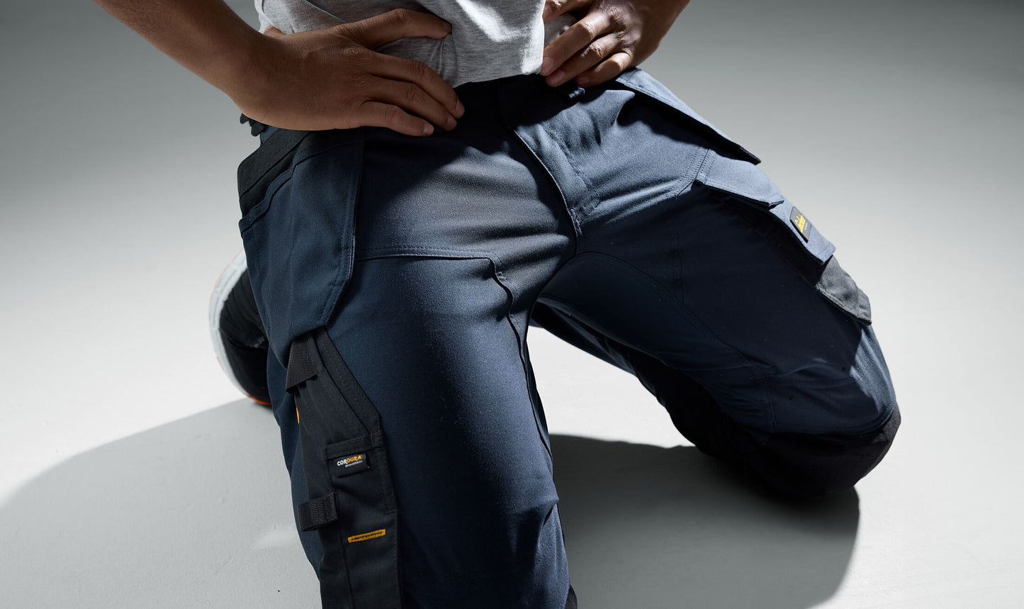 6244 - Pantalon de travail extensible en toile avec poches holster