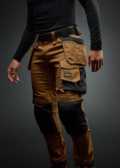 6244 - Pantalon de travail extensible en toile avec poches holster
