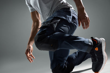 6244 - Pantalon de travail extensible en toile avec poches holster