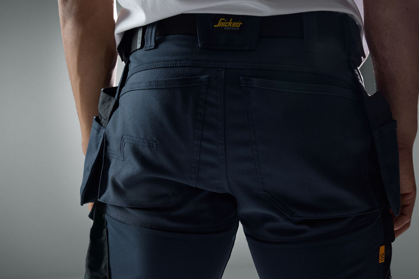 6244 - Pantalon de travail extensible en toile avec poches holster