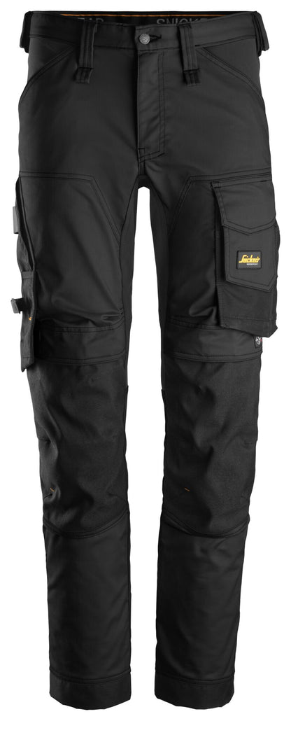 Pantalon en tissu extensible 6341