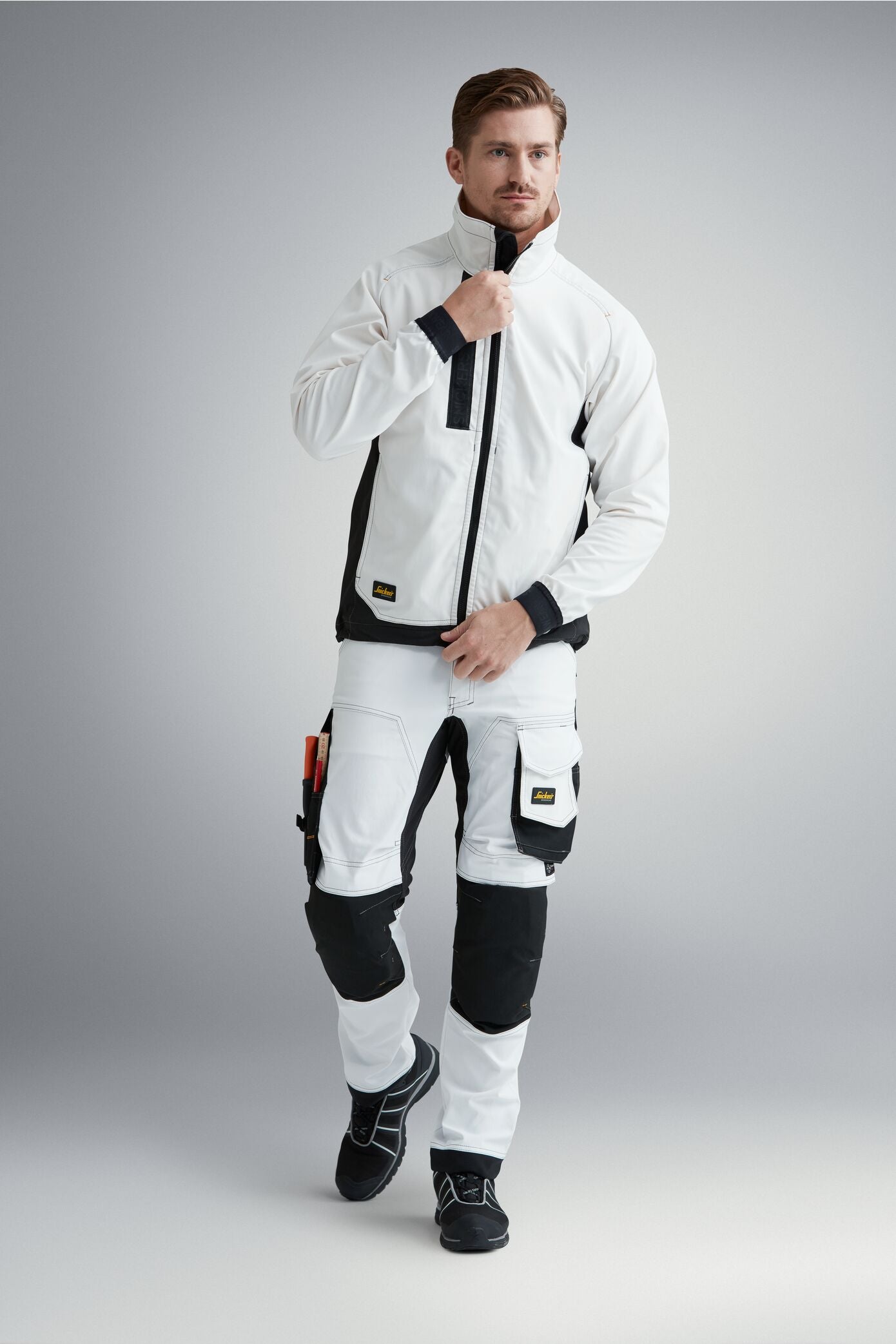 6341 - AllroundWork, Pantalon en tissu extensible