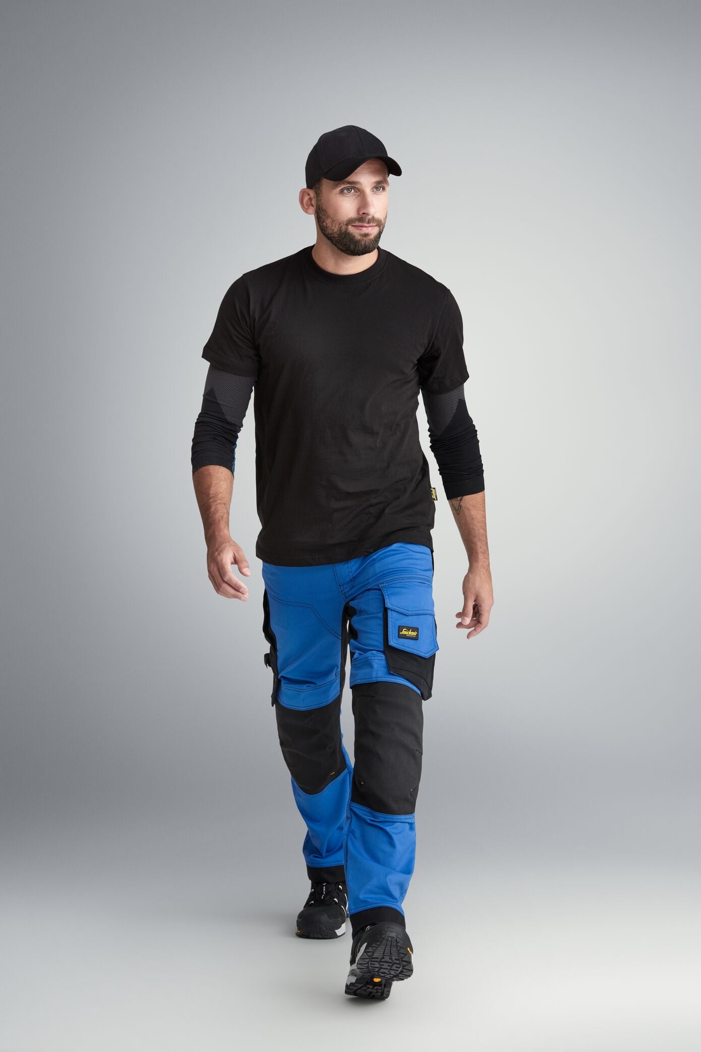 6341 - AllroundWork, Pantalon en tissu extensible