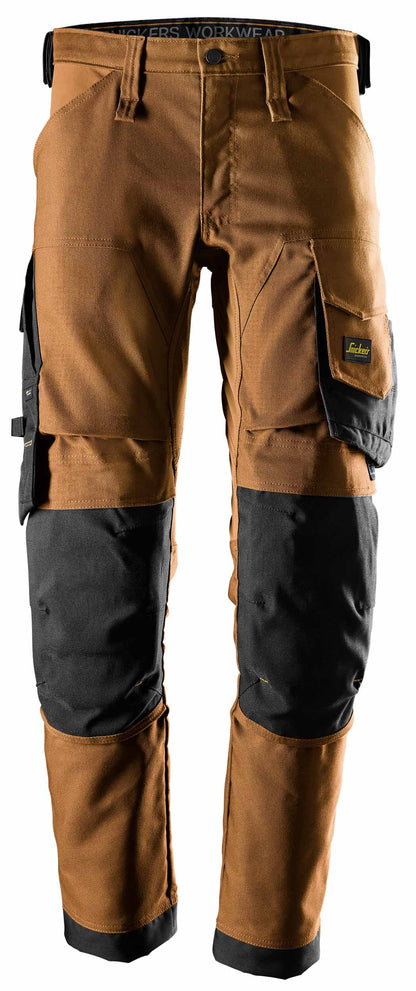 6344 - AllroundWork, Pantalon en tissu Canvas extensible