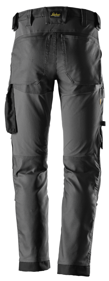 6344 - AllroundWork, Pantalon en tissu Canvas extensible