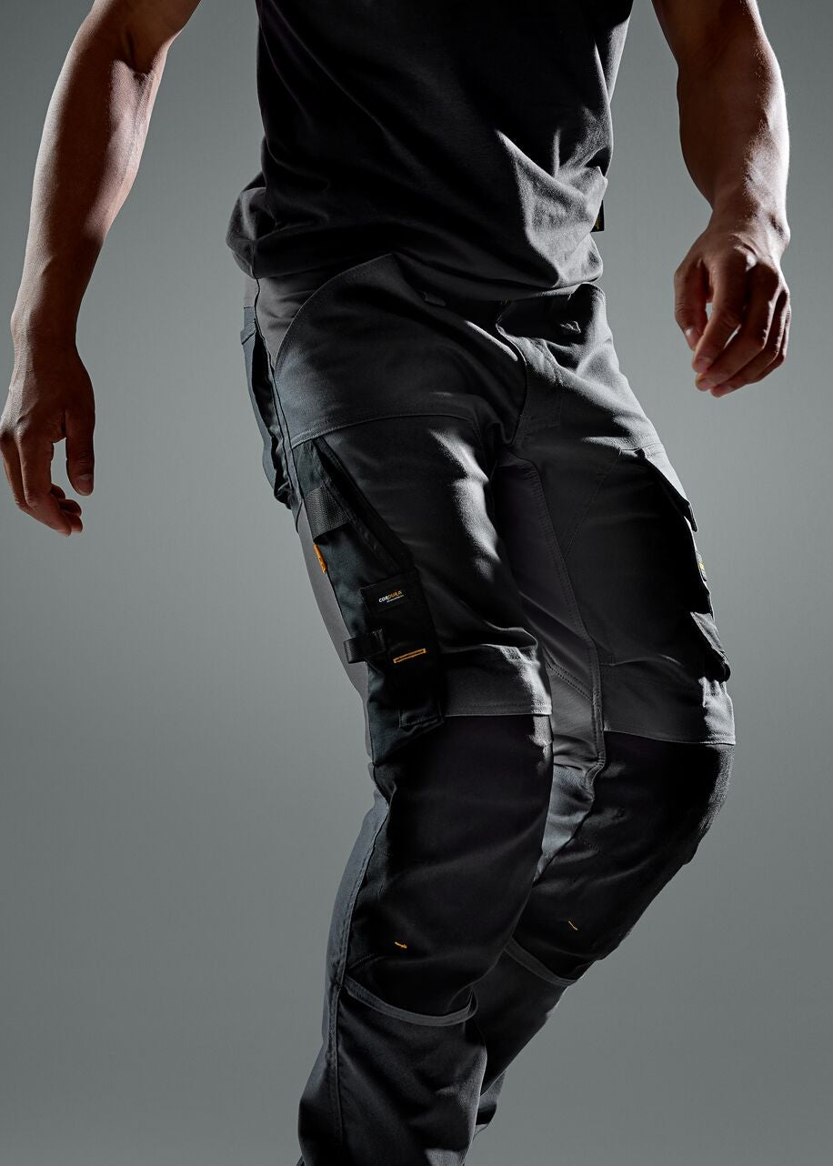 6344 - AllroundWork, Pantalon en tissu Canvas extensible