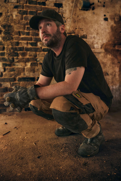 6344 - AllroundWork, Pantalon en tissu Canvas extensible