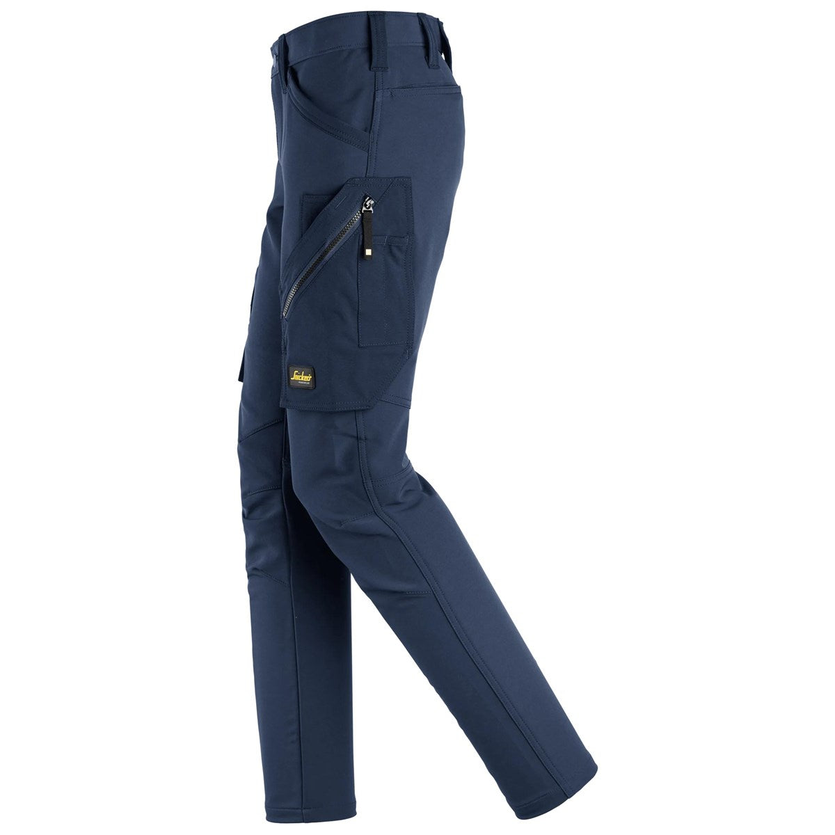 Pantalon extensible pour femme sans poches pour genouillères