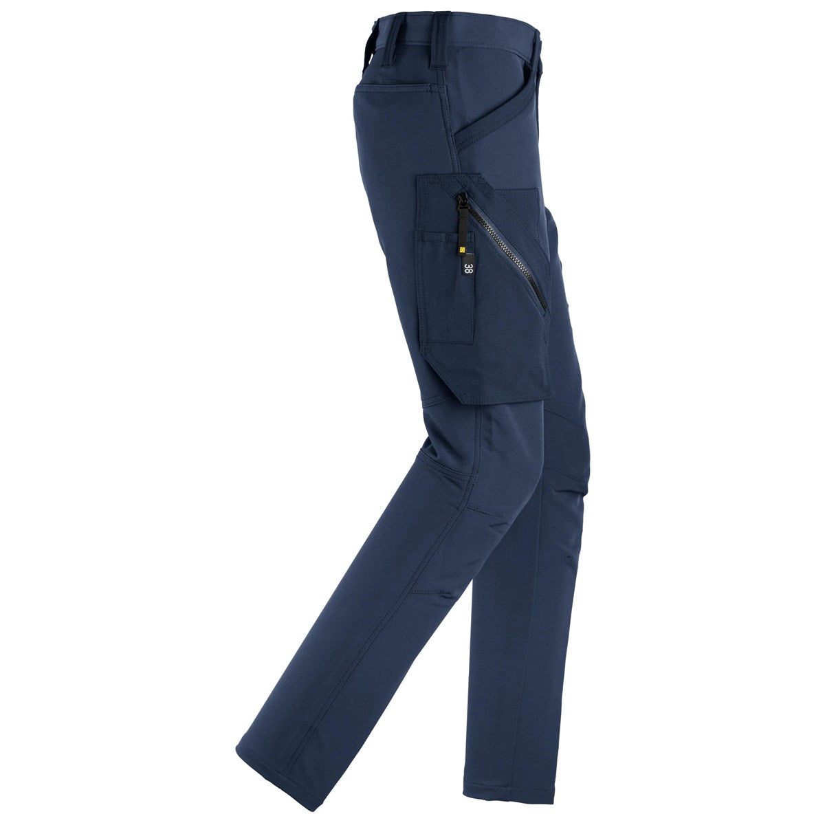Pantalon extensible pour femme sans poches pour genouillères
