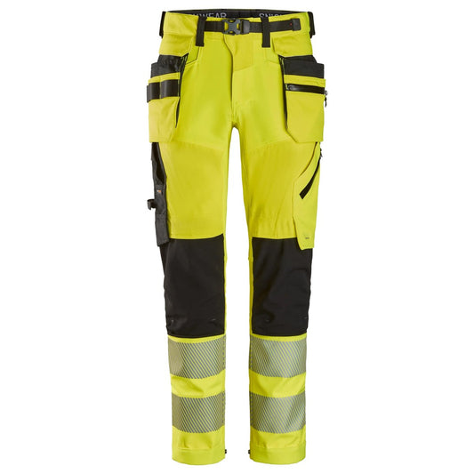Pantalon haute visibilité poches fourre-tout détachables, Classe 2