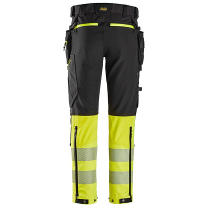 Pantalon haute visibilité poches fourre-tout détachables, Classe 1