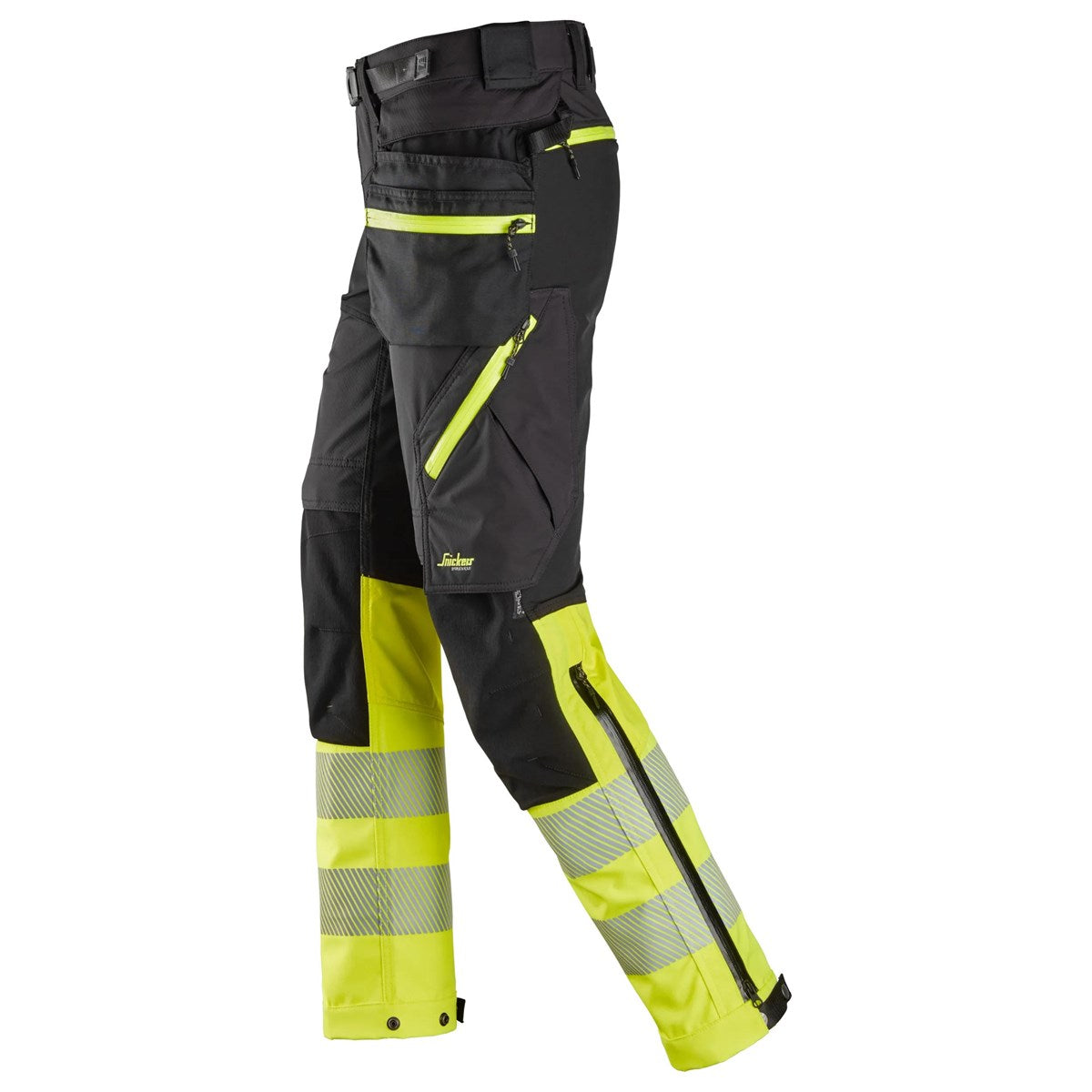 Pantalon haute visibilité poches fourre-tout détachables, Classe 1