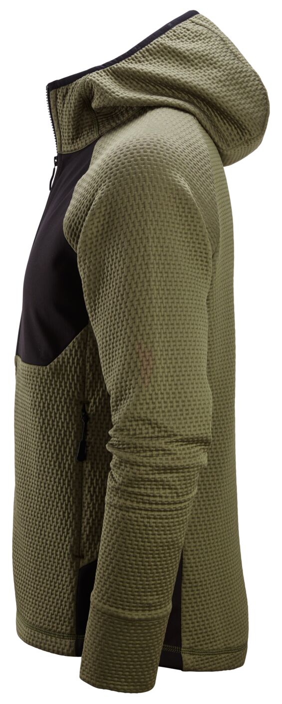 8405 - FlexiWork, Veste à capuche de couche intermédiaire avec fermeture à glissière pleine longueur