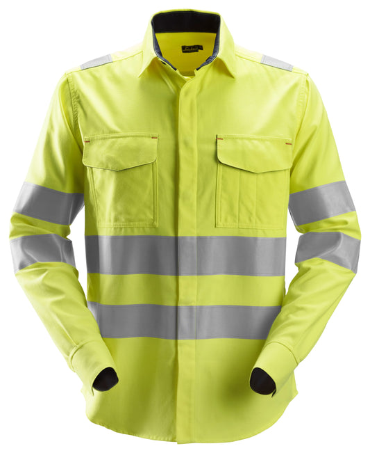 ProtecWork, Chemise de soudeur manches longues haute visibilité, Classe 3