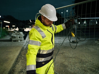 1330 - AllroundWork, Veste imperméable Softshell, haute visibilité, Classe 3